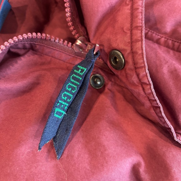 VINTAGE ST. JOHNS BAY Men’s Rugged Wear Burgundy Down Collared‎ Vest 90s Y2K XL - Picture 14 of 15